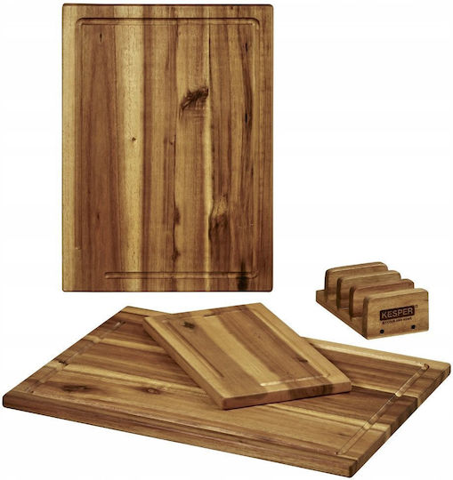 Kesper Kesper Schneidebretter Hölzernes Braune 40x11,2cm 3 Stücke