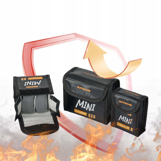 Fireproof Case Cover Sunnylife 1x Battery Dji Mini 5 4 3 Pro Mini 3 N5p-dc083-1