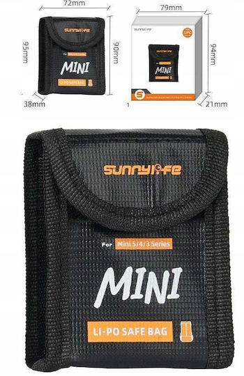Fireproof Case Cover Sunnylife 1x Battery Dji Mini 5 4 3 Pro Mini 3 N5p-dc083-1