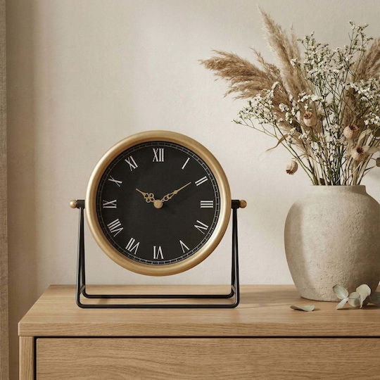 Edaxo Analog Metallic Gold Ø21cm
