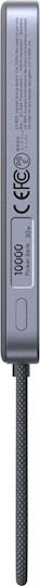 Ugreen PB570 MagSafe Qi2 Външна батерия 10000mAh 30W Черна