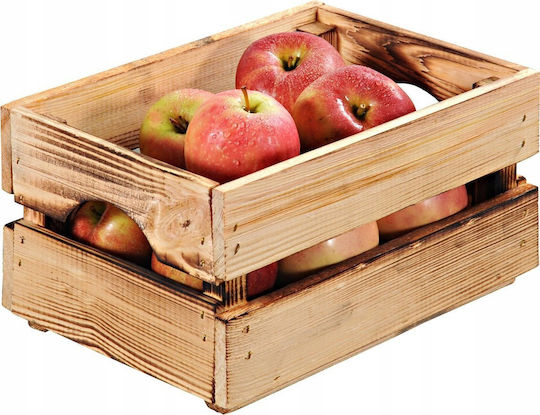 Kesper Wooden Storage Box with Lid Green 30x20cm