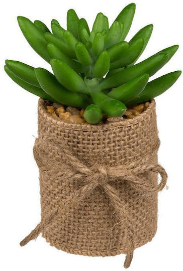 Artificial Plant in Small Pot Succulent Plant Blue 10cm 12pcs Next