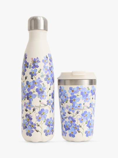 Chilly's Термос Чаша Неръждаема Стомана Без BPA 340ml Emma Bridgewater Forget Me Not