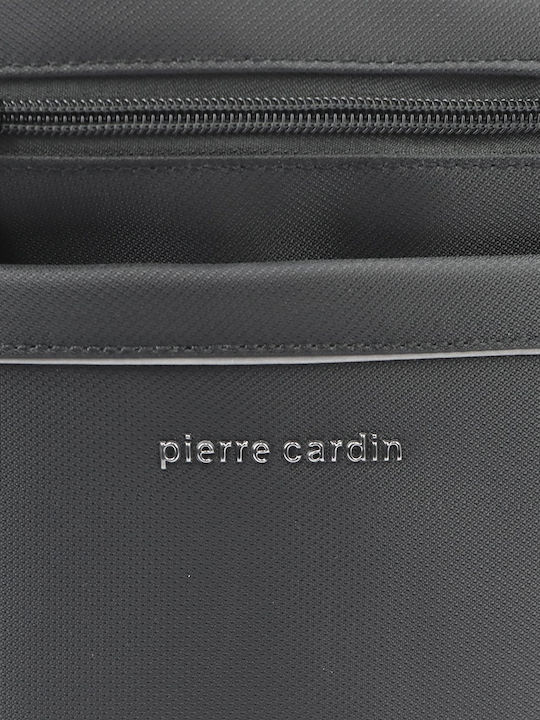 Herren Schulter / Crossbody Tasche Grau