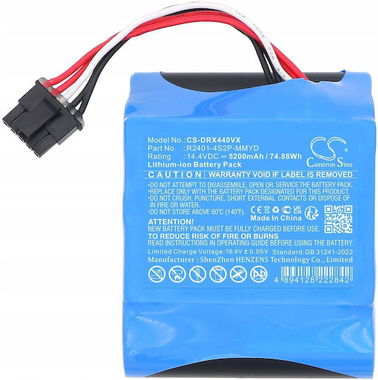Cameron Sino Batterietyp R2401-4s2p-mmyd R2401-4s2p-xdev Dreame X 40 X40 Pro Cs-drx440vx