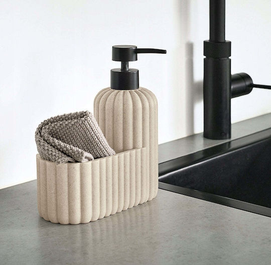 Zeller Eingebauter Spender Küche Kunststoff Beig 380ml Zeller Eingebauter Spender Küche Kunststoff Beig 380ml