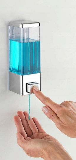 Wenko Wenko Wandmontierter Spender Metallisch Silber 320ml