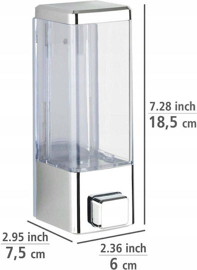 Wenko Wenko Wandmontierter Spender Metallisch Silber 320ml