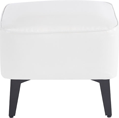Taburet de living Sami Alb 40x30x34εκ. Taburet de living Sami Alb 40x30x34εκ.