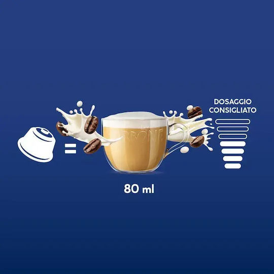 Caffe Borbone Cappuccino Capsule Compatible with Dolce Gusto Machines 16pcs