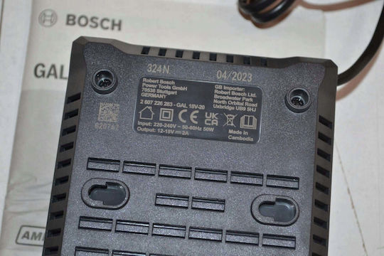 Bosch Tool Battery Charger 18V