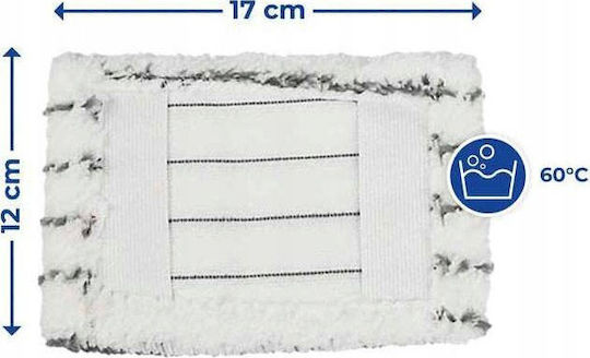 Maximex General Use Microfiber Cleaning Cloths White 17x12 cm 2 Pieces