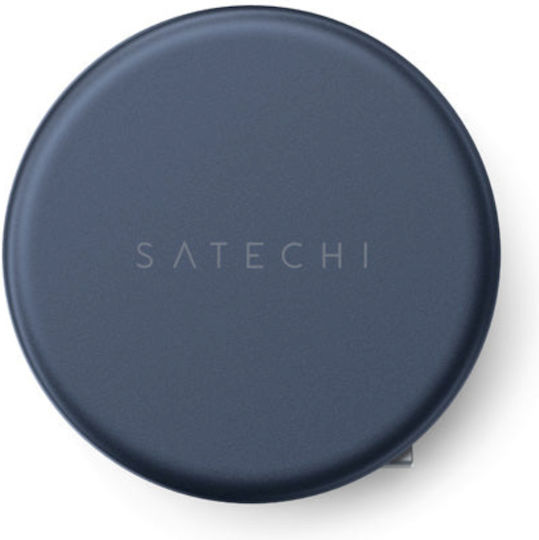 Satechi Hub cu 5 porturi cu conectare USB-A Albastru