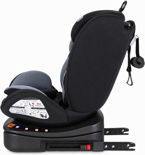 ForAll Lunex Столче за кола с Isofix Grey-Pink 0-36 кг