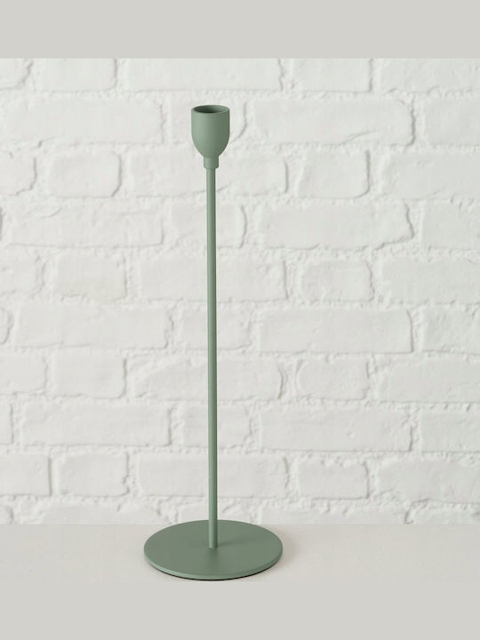 Boltze Suport De Lumânări Metalic Verde 33x33x10 Cm
