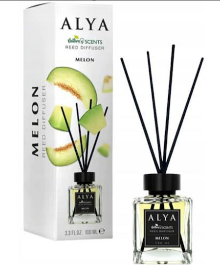 Alya Nature's Scents Ароматизатор За Дом Стик 100ml Пъпеш