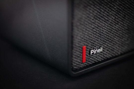 Pinell Supersound 201 Επιτραπέζιο Ραδιόφωνο Μπαταρίας DAB+ με Bluetooth Μαύρο