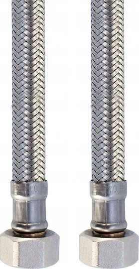 Tucai Water Connection Hose Taq Ww-3/8 X 3/8 Stainless Steel L=20cm