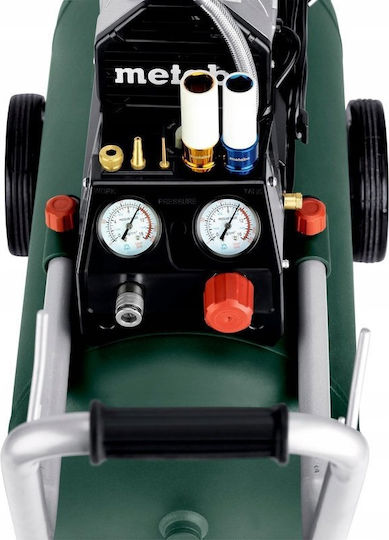 Metabo Основен Компресор за Въздух 61dB с Мощност 2hp и Автокомпресор 50lt