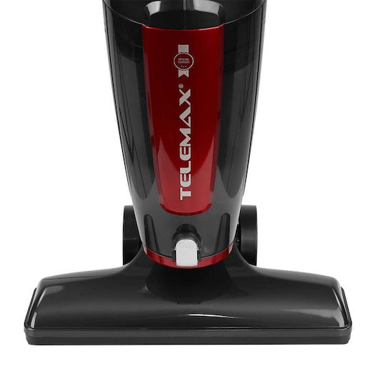 Telemax 31-0116 Електрическа Прахосмукачка 2 в 1 Stick & Ръчна 1000W Черна