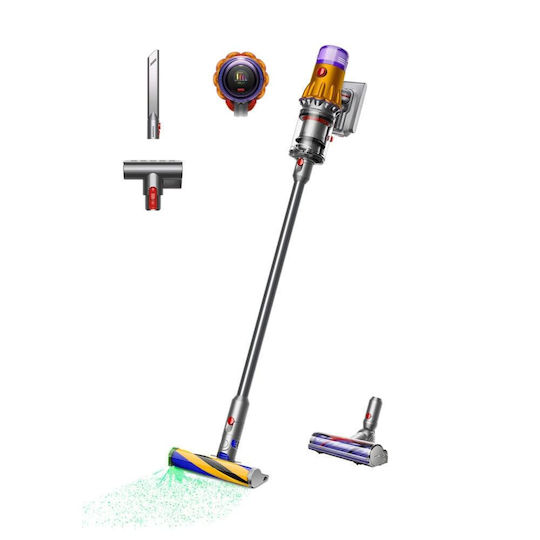 Dyson V12 Absolute SV46 Επαναφορτιζόμενη Σκούπα 2 σε 1 Stick & Χειρός 25.2V Γκρι
