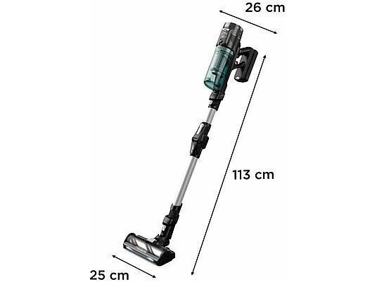 Rowenta X-Force Flex 13.60 Wiederaufladbar 2-in-1 Staubsauger Stick & Handgerät 25.9V Türkis