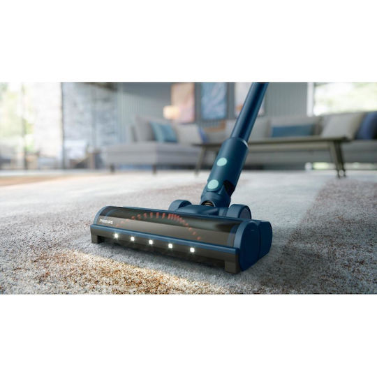 Philips Rechargeable 2 in 1 Stick & Handheld Vacuum 25.3V Turquoise XC5041/01