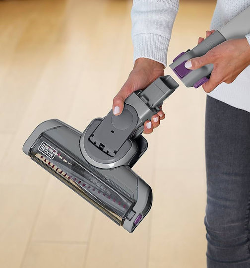 Black & Decker 1FEJ520JF Rechargeable 2 in 1 Stick & Handheld Vacuum 18V Gray