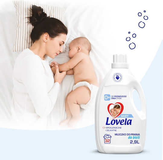 Lovela Βρεφικό Υγρό Απορρυπαντικό για Λευκά Ρούχα 2.9lt