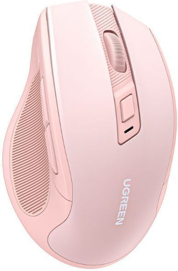 Ugreen MU006 Безжична Ергономична Мишка Розова
