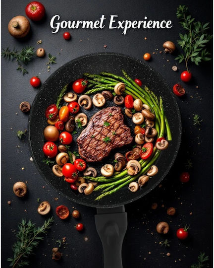Masterpan Тиган С капачка от Лят Алуминий
