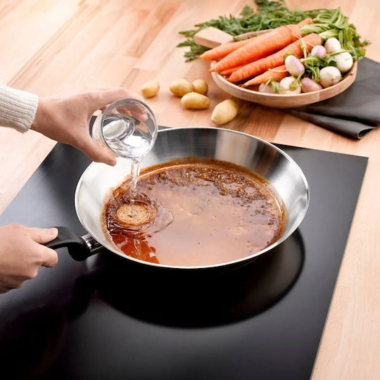 Tefal Duetto Τηγάνι από Ανοξείδωτο Ατσάλι 28cm