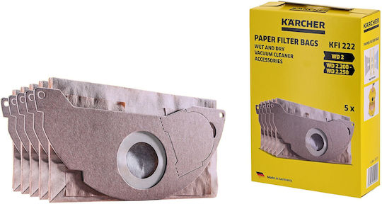 Karcher Saci Pentru Aspiratoare 5 Bucăți Compatibili cu Aspirator Karcher
