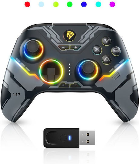 EasySMX X15 Безжичен Gamepad за Android / PC / Switch / iOS Черен