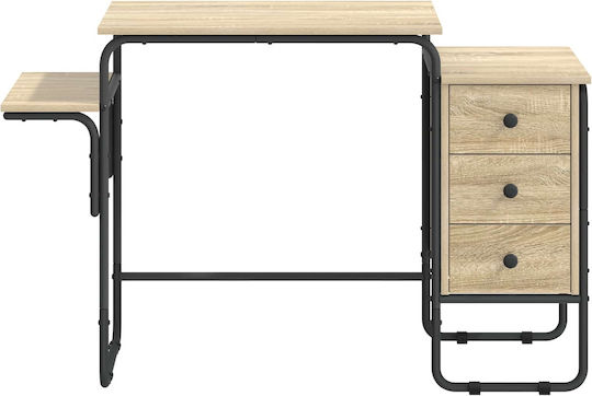 Secretar de Birou Din Lemn Stejar Sonoma 120x50x75cm
