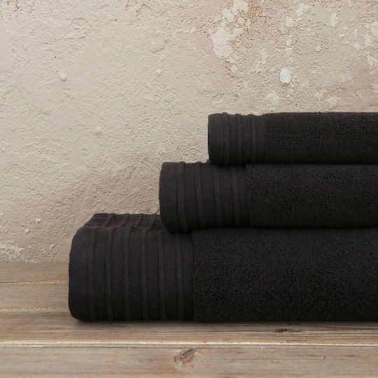 Nima Кърпа за ръце Feel Fresh 40x60см. Total Black Тегло 500гр/кв.м