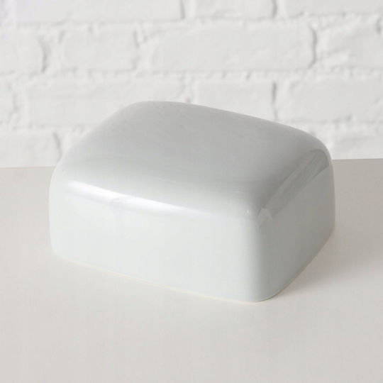 Boltze Butterdose Keramik Grau 200ml