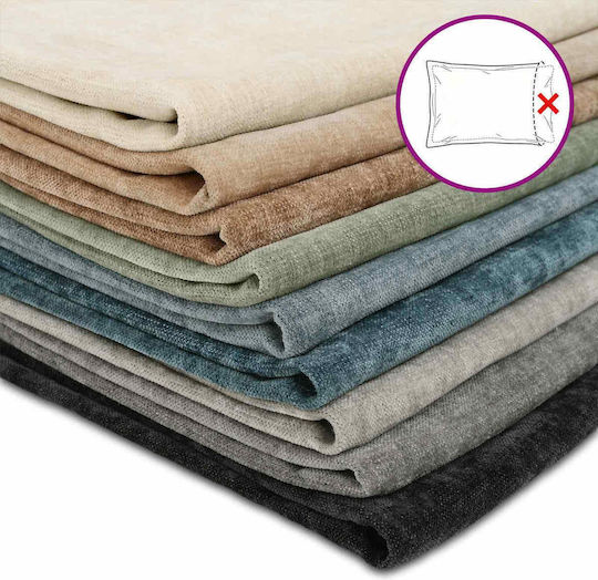 vidaXL Διακοσμητική Μαξιλαροθήκη Houten Κρεμ 80x80εκ.
