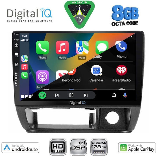 Digital IQ Car Audio System for Suzuki Jimny 1998-2005 Bluetooth USB WiFi GPS Apple CarPlay Android Auto with 9" Touch Screen