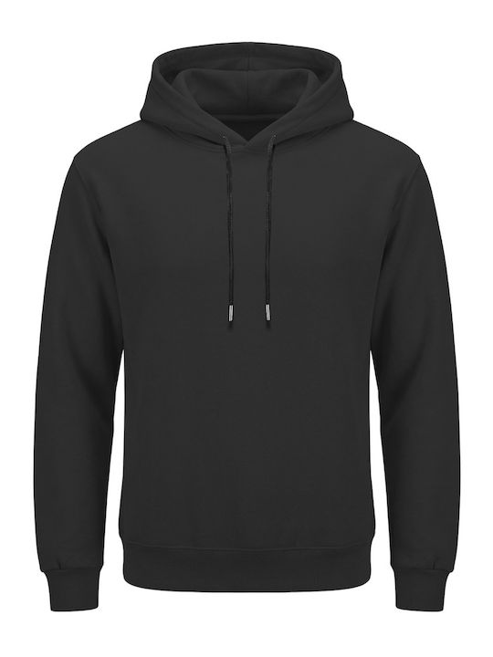 Sweatshirt with Hood Black