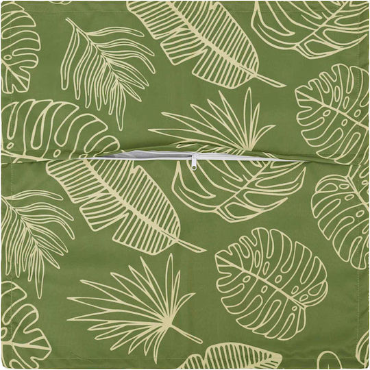 vidaXL vidaXL Decorative Pillow Case Houten Leaf 45x45cm