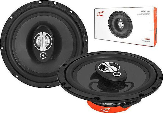 LTC Audio GT165 Autolautsprecher Set 6.5" mit 60W RMS 3 Weg
