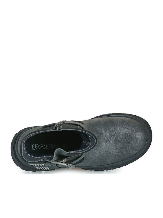 Kinderstiefel mit Reissverschluss Schwarz