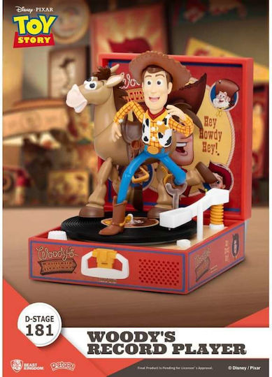 Toy Story Record Player Series Sammelbare Figuren PVC Woody's Record Player Mit 13cm Höhe