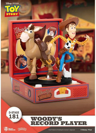 Toy Story Record Player Series Sammelbare Figuren PVC Woody's Record Player Mit 13cm Höhe