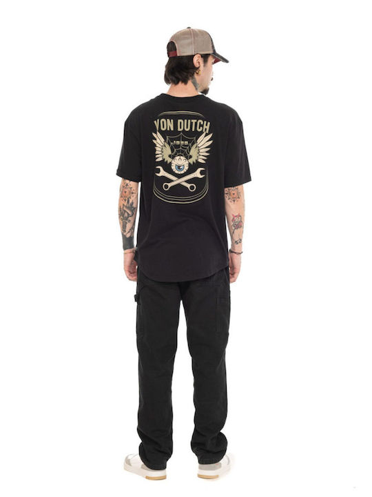 T-shirt Μαυρο