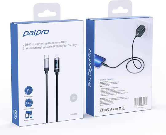 Palpro Usb-c Lightning Cable Fast Charging Apple Iphone 12 13 14 1m