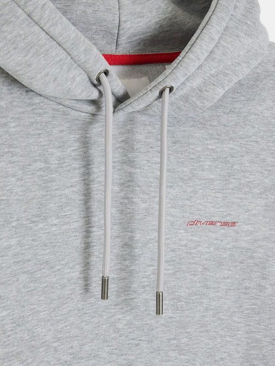 Basehoody M261 Φούτερ με Κουκούλα Γκρι