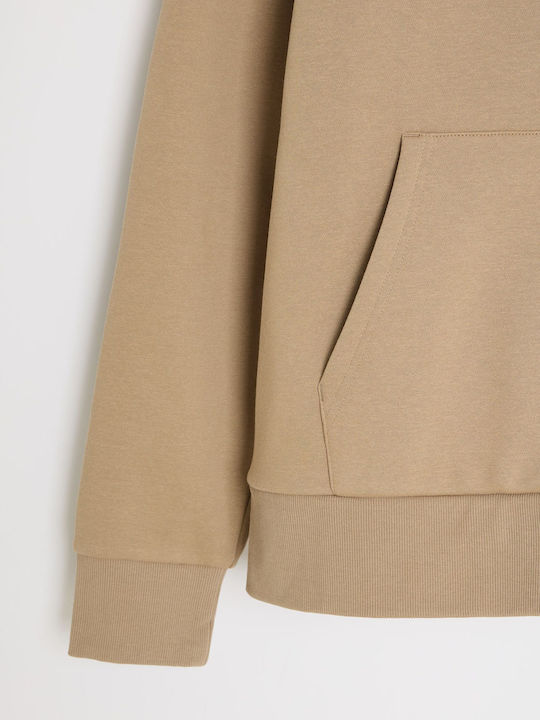 Basezip S264 Sweatshirt Für Herren Mit Kapuze Beiges